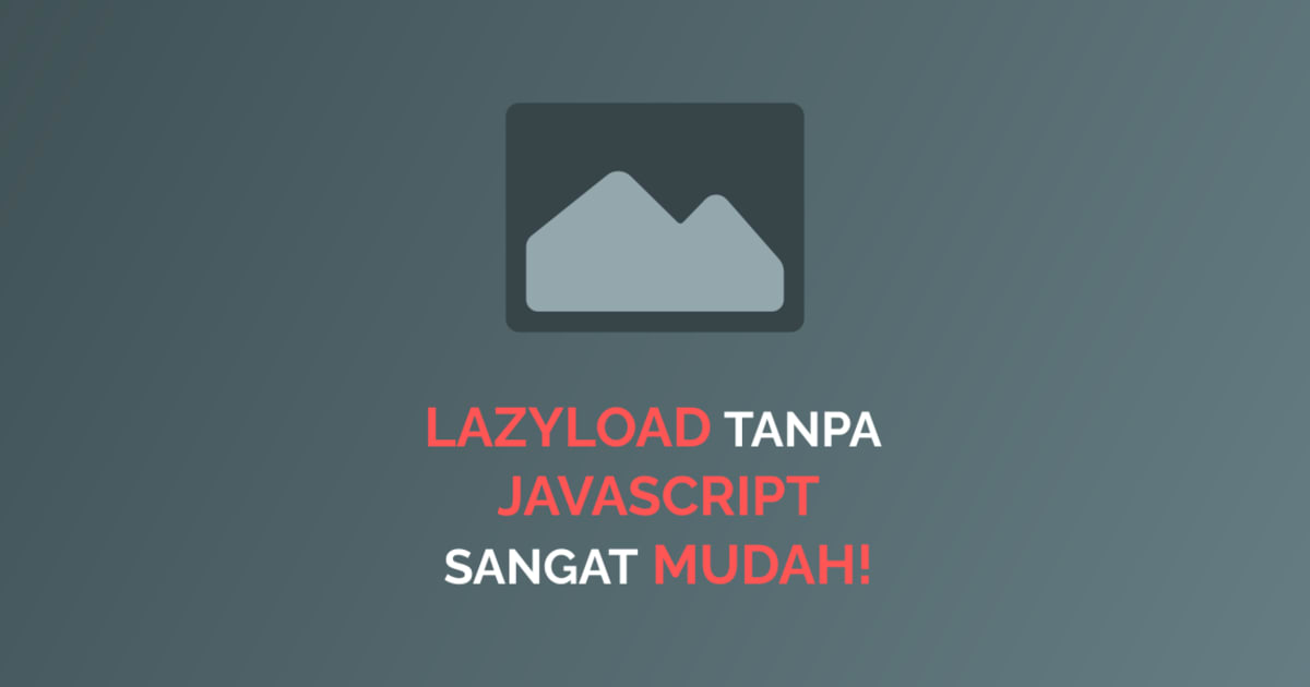 How to Implement Native Image Lazy Loading, Very Easy!