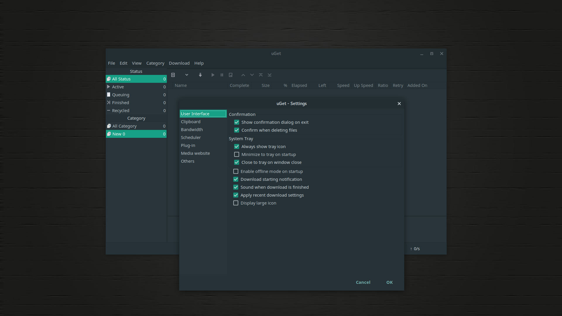 uGet - Download Manager Gratis Terbaik untuk Linux dan Windows